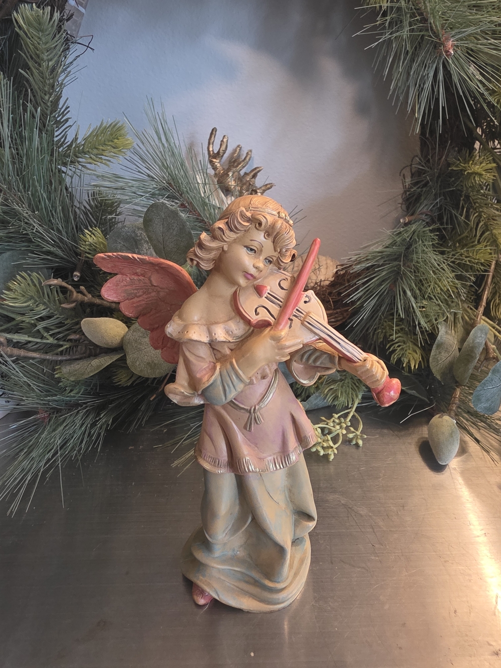 Fontanini Depose Italian Hand Painted Angel Figurine